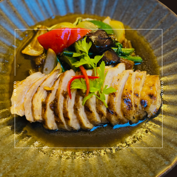 Grilled Chicken Breast Black Bean Chili